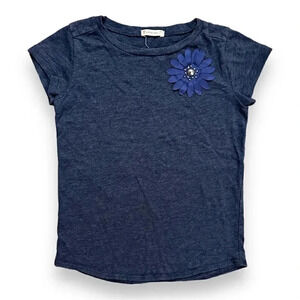 Crewcuts | Cap Sleeve Flower T Shirt (6-7 yrs) 💙